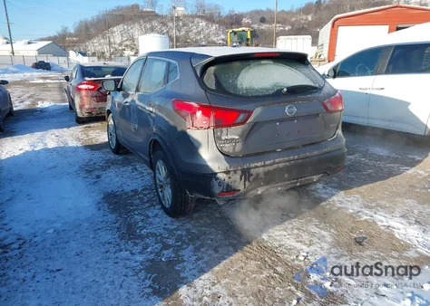 2017 Nissan Rogue Sport S из США, поврежденный, VIN JN1BJ1CR9HW112443